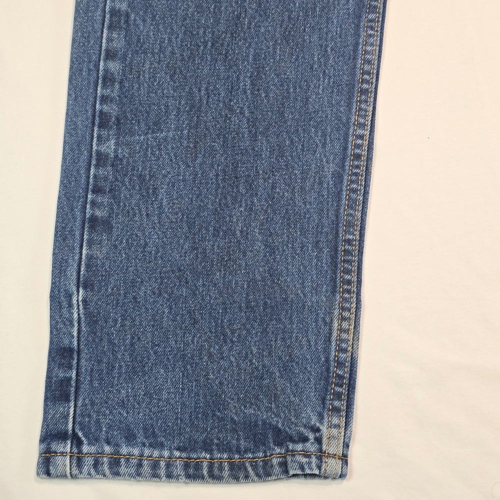 Levis 505 Regular Fit Straight Leg Jeans Mens 34x29 Blue Denim 00505-0216 - Picture 2 of 16